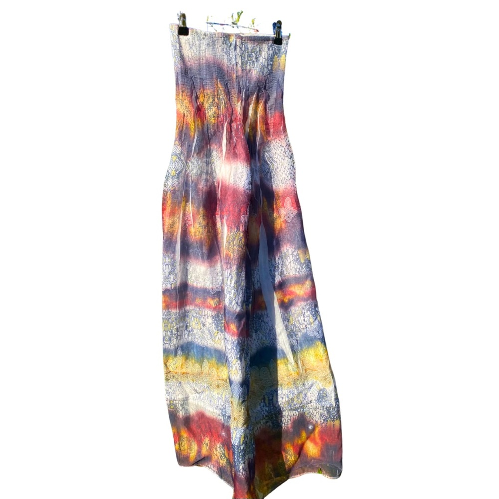 Indie long skirt stretchy
